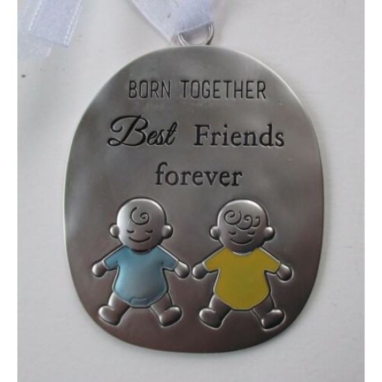  Friends Forever Collectible Ornament, Silver