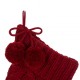   24 L Knitted Polyes, Red