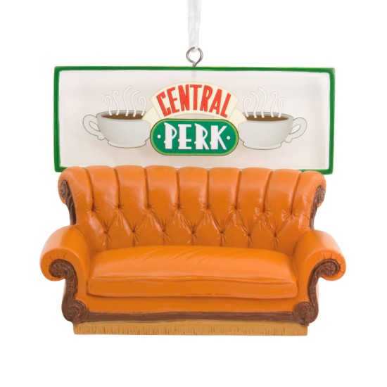  Friends Central Perk Cafe Couch Christmas Ornament, Multi