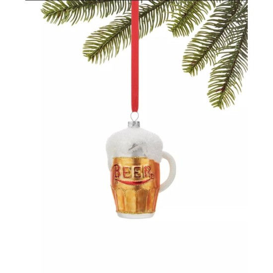 Holiday Lane Foodie and Spirits Beer Mug Ornament