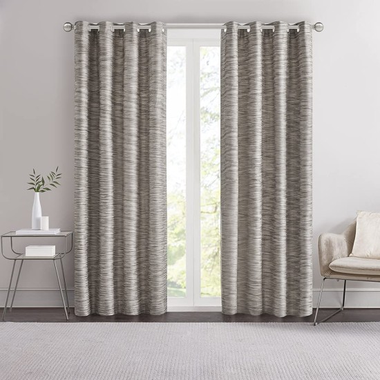  Cameron 50″ x 84″ Curtain Panel, Gray