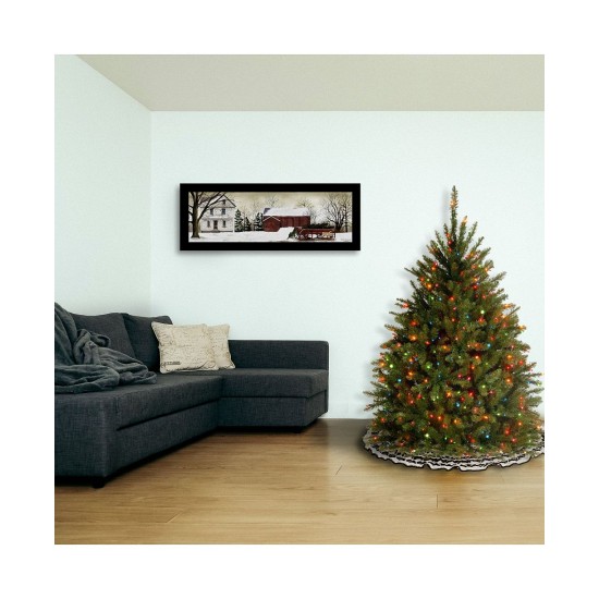 National Tree 4.5′ Dunhill Fir Tree with 450 Multicolor Lights