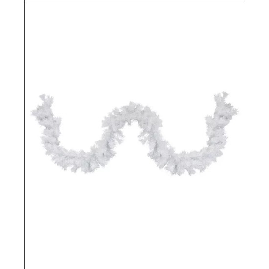 Northlight Icy Spruce Artificial Christmas Garland-Unlit