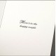  Letterpress Wedding Greeting Card And Envelope; Eat, Drink, Be Married