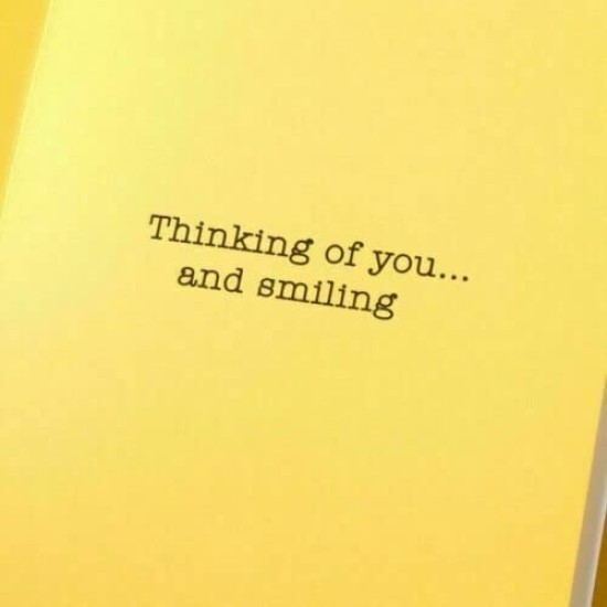  Smiley Face Thinking of You Everyday Card, 1 Each