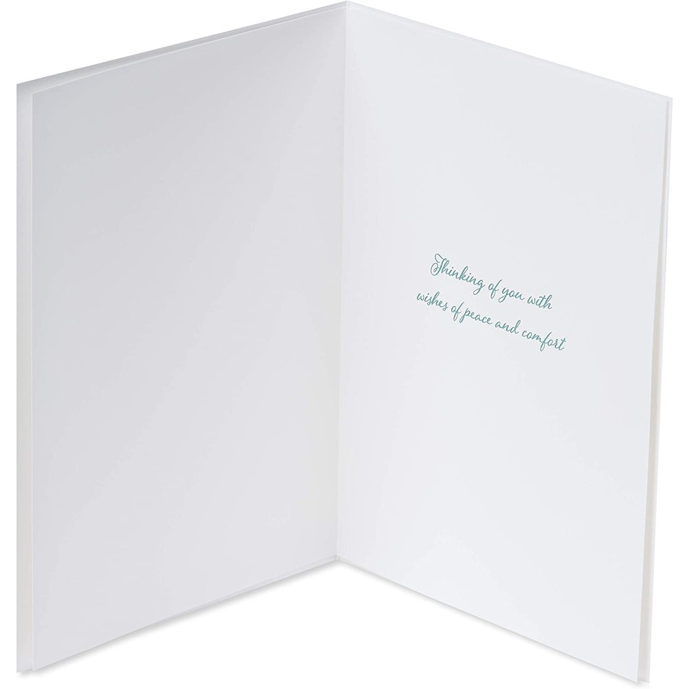 Papyrus Sympathy Card (Elegant Greenery), 6 x 4.5 , Multi