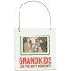  Grandkids Are The Best Presents Mini Hanging Frame Ornament