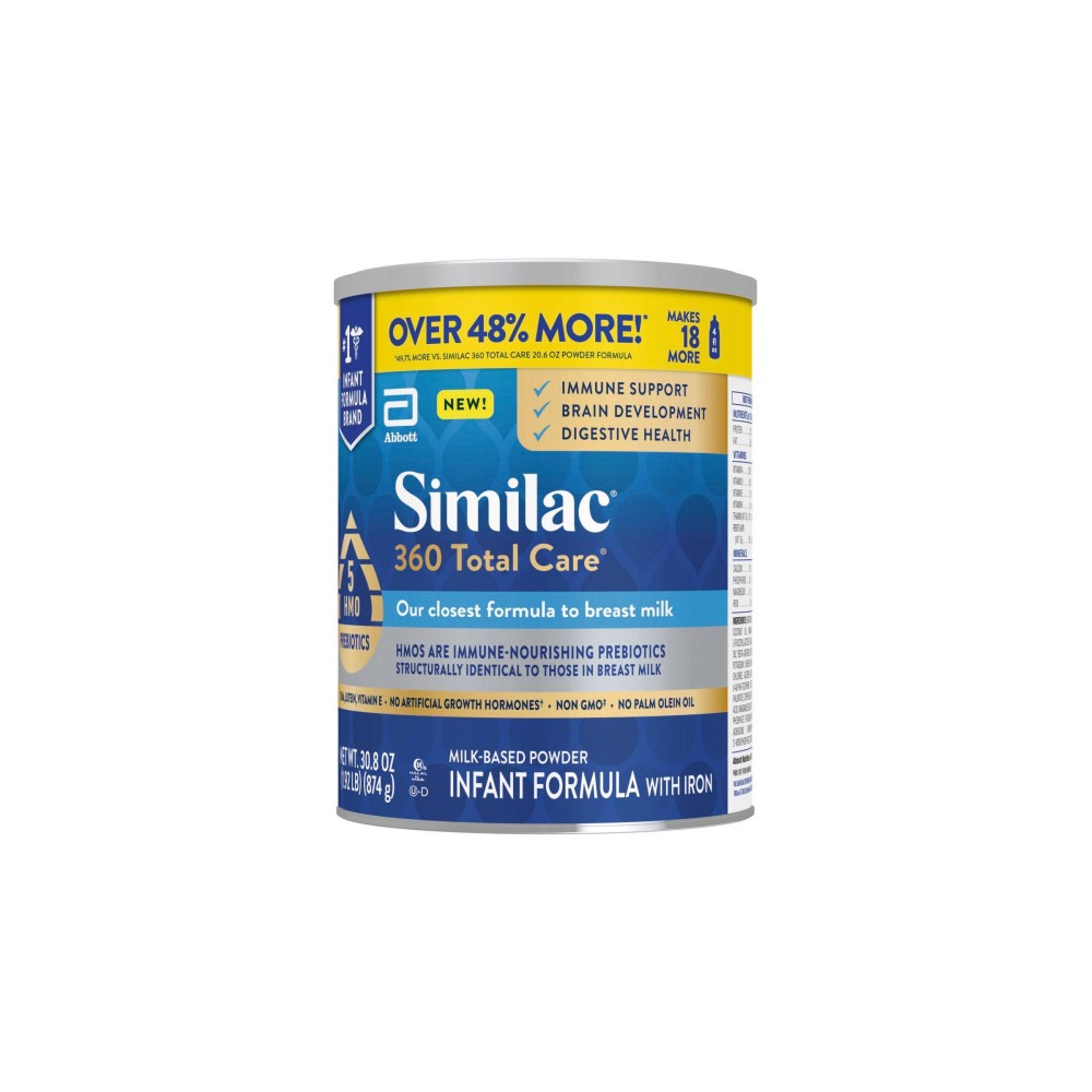 Similac 360 Total Care NonGMO Infant Formula Powder 30.8oz