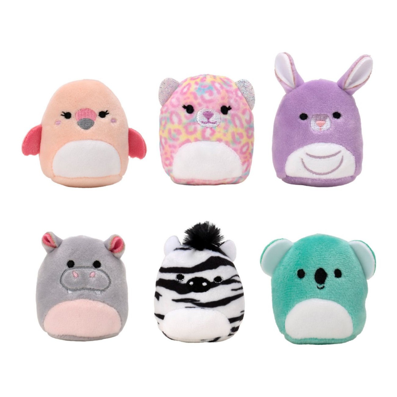 Squishmallow Squishmallow Squishville Mini Squishmallows Wildlife Squad ...