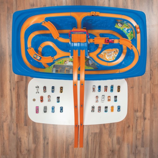  Hot Wheels Race Car & Track Play Table by 