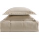  Reversible Full/Queen 3-Pc. Comforter Set Bedding, Ivory