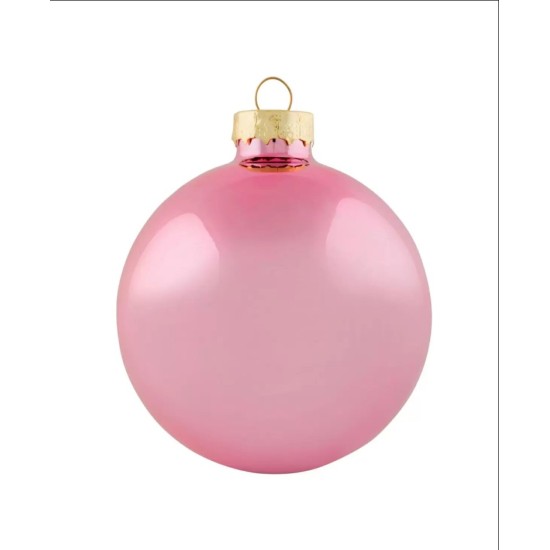 Whitehurst 3.25″ Glass Christmas Ornaments – Box of 4