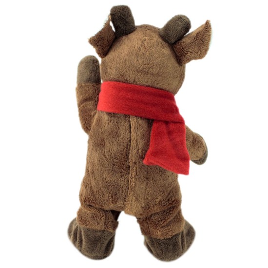  Rudolph the Red-Nosed Reindeer 12" Singing & Dancing Animatronic Plush Toy