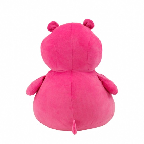  Squeeze with Love Super Puffed Plush Pink Bear