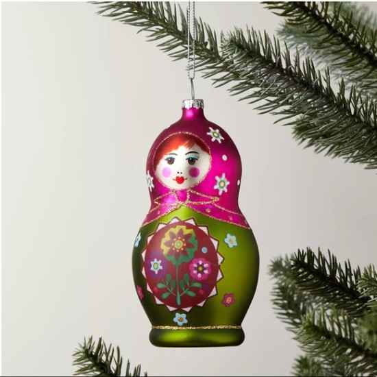 Bloomingdale’s Nesting Doll Ornament, Multi