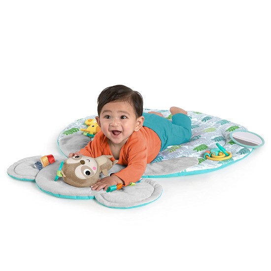  Hug ‘N Cuddle Activity Gym & Playmat with Take-Along Toys, Multicolor