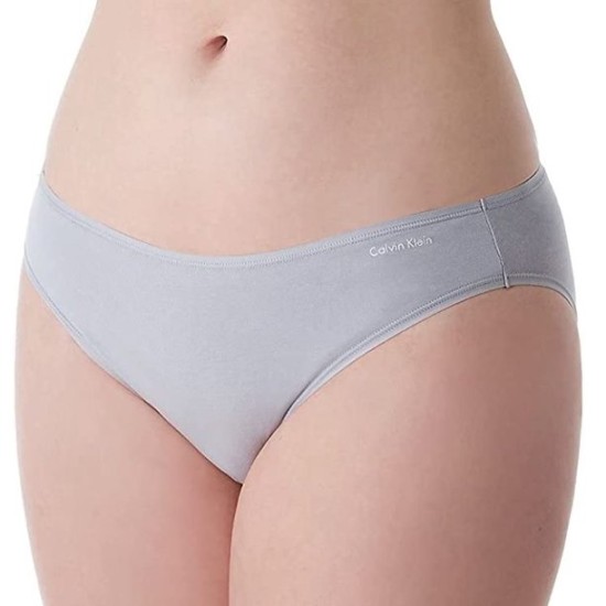  Cotton Form Bikini Underwear QD3644, Gray, Large