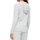  Women’s Sophisticated Lounge Hoodie, Heather Grey, Small