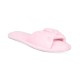 Charter Club Women’s Velvet Bow-Top Slide Slippers,Pink, X-Large