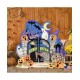  by Susan Winget Keep Out Halloween Wall and Door Decor, Multi, 24 X 18