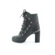  Lenni Lace Up Ankle Womens Boots, Black, 9 M