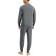  Matching Men's Better Together Family Pajama Sets, Gray, X-Large
