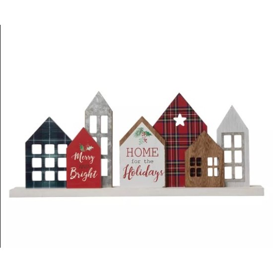  Metal and Wooden Christmas House decor