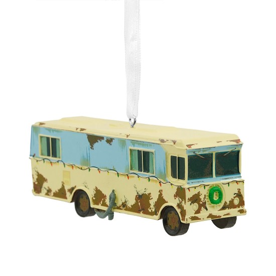  National Lampoon’s Christmas Vacation Cousin Eddie’s Rv Christmas Ornament, Yellow