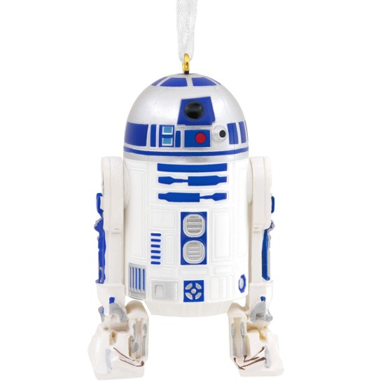  Star Wars R2-D2 Christmas Ornament, White/Blue