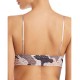  Printed Padded Bralette, PPink/Multi, Small