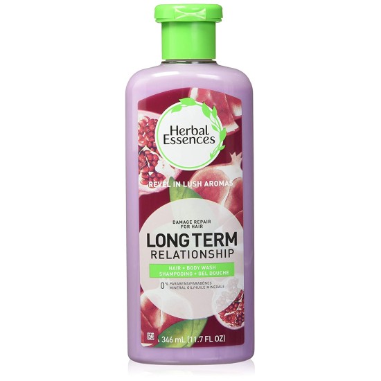  Long Term Relationship Shampoo & Body Wash Damage Repair for Hair 11.7 fl oz