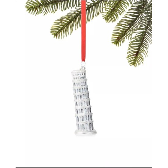 Holiday Lane Around the World Leaning Tower of Pisa Ornament