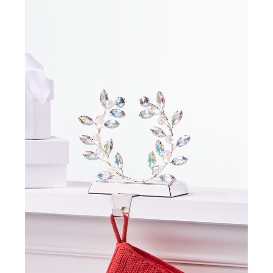  Royal Holiday Light-Up Holly Leaves Stocking Holder