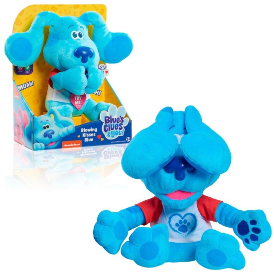  Blue's Clues & You! Blowing Kisses Blue Plush Toy