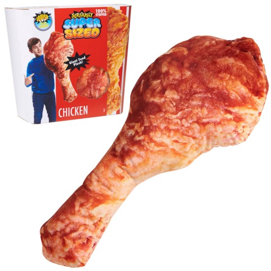  Seriously Super Sized Chicken Food Plush