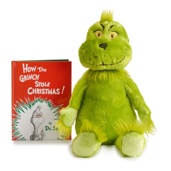 Kohl’s Cares® How The Grinch Stole Christmas Plush and Book Bundle
