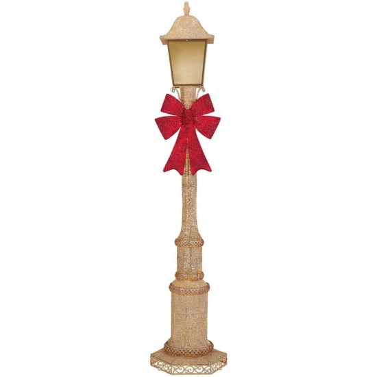 Lamp Post with LED Lights LAMPADAIRE FAROL for Christmas 2022