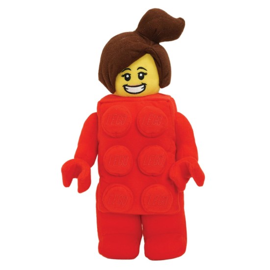  LEGO Minifigure Brick Suit Girl 13" Plush Character