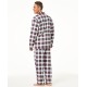 Matching  Men’s Stewart Plaid Christmas Pajama Set, Stewart Plaid, XXLarge