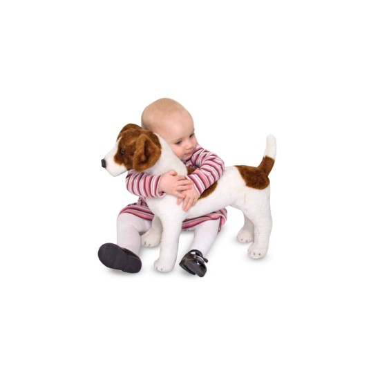 Melissa & Doug Jack Russell Terrier Dog Plush Toy