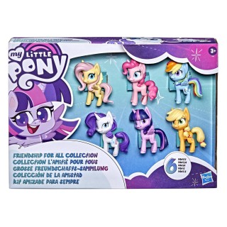 My Little Pony Friendship for All Collection Pack, 6 Pony Dolls