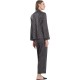  Classic Decadence Top & Pants 2-PC Pajama Set, Large, Black