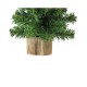  10″ Alpine Artificial Christmas Tree With Wood Base Table Top Decoration