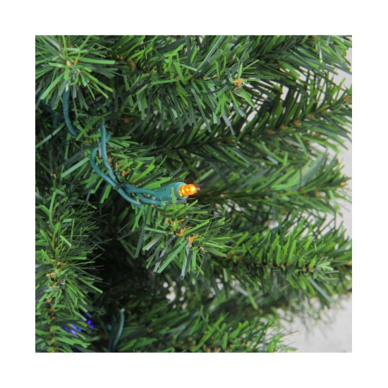  2.5 Pre-lit Led Canadian Pine Artificial Christmas Tree