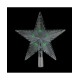  Lighted Clear Crystal Star Christmas Tree Topper