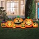  8 Foot Inflatable Pre Lit Pumpkin Patch Halloween Yard Decoration