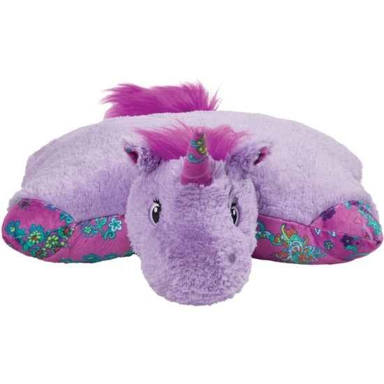  Colorful Lavender Unicorn Stuffed Animal Plush Toy