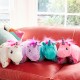  Colorful Lavender Unicorn Stuffed Animal Plush Toy