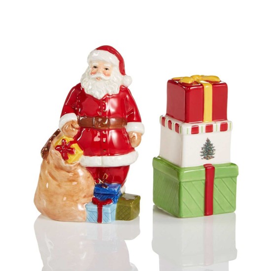  Christmas Tree Santa Gifts Salt & Pepper Set