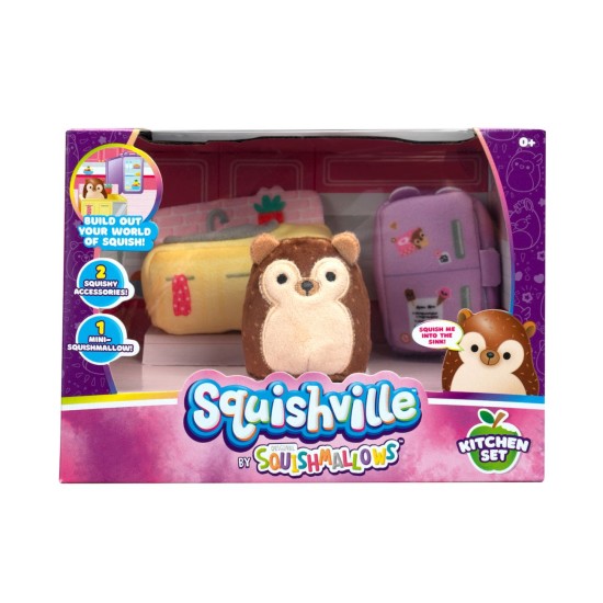 Squishville Squishmallow Kitchen Accessory Set